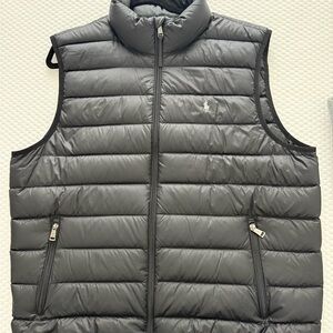 Ralph Lauren Polo Men's Charcoal Puffer Vest